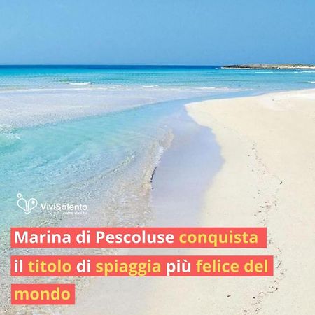 Vila La Terrazza Di Fabrizio 5 Minuti Dal Mare Andrano Exteriér fotografie
